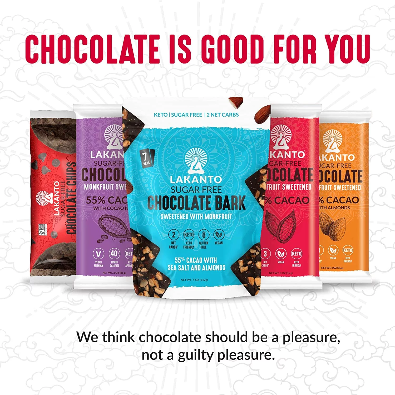 Lakanto Dark Chocolate Peanut Butter Cups No Sugar Added 3.17 oz