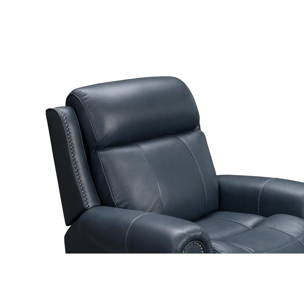 Barcalounger 9PHHC-3717 Demara HC Power Recliner & Heating / Cooling, Blue