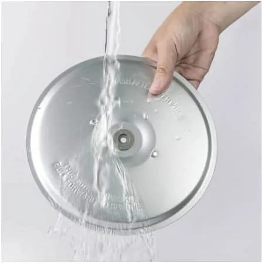 Automatic Rice Cooker And Warmer (White) Bundle With 9.5-Inch Rice Washing Bowl With Side And Bottom Drainers (2 Items)