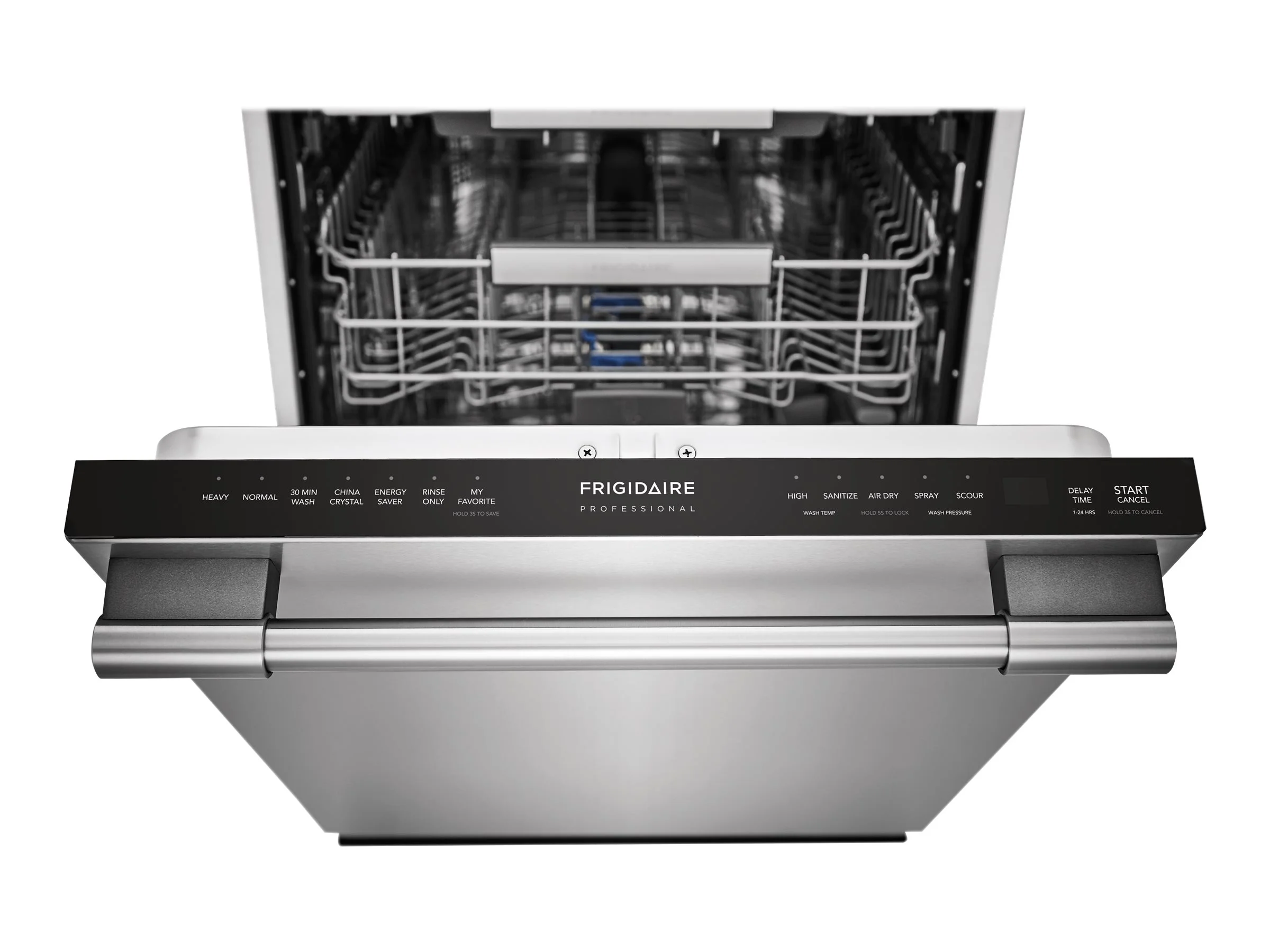 Frigidaire Professional Series FPID2498SF - Dishwasher - built-in - Niche - width: 24 in - depth: 24 in - height: 34 in - stainless