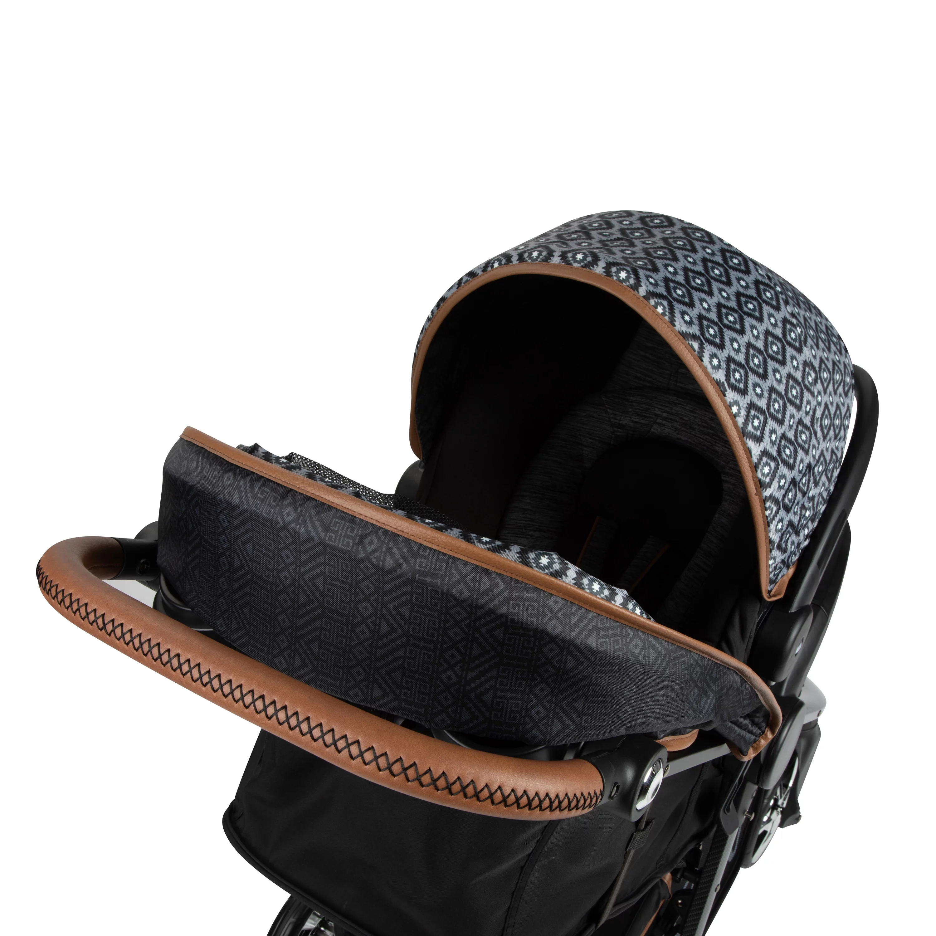 Monbebe Bolt Travel System Stroller and Infant Car Seat, Urban Boho