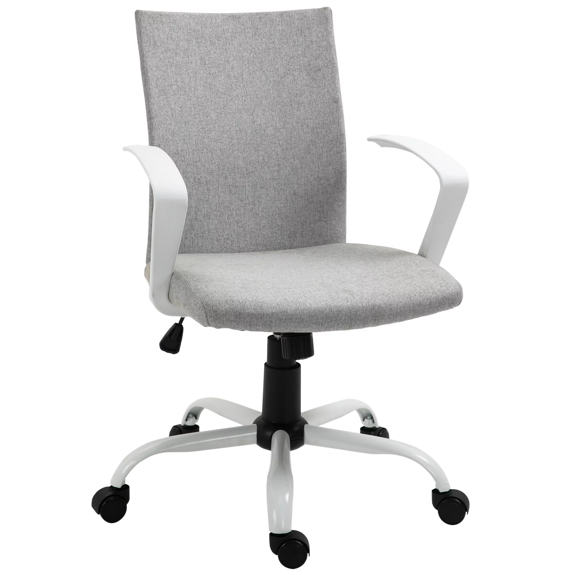 Vinsetto Mid-Back Ergonomic Office Chair with Adjustable Height