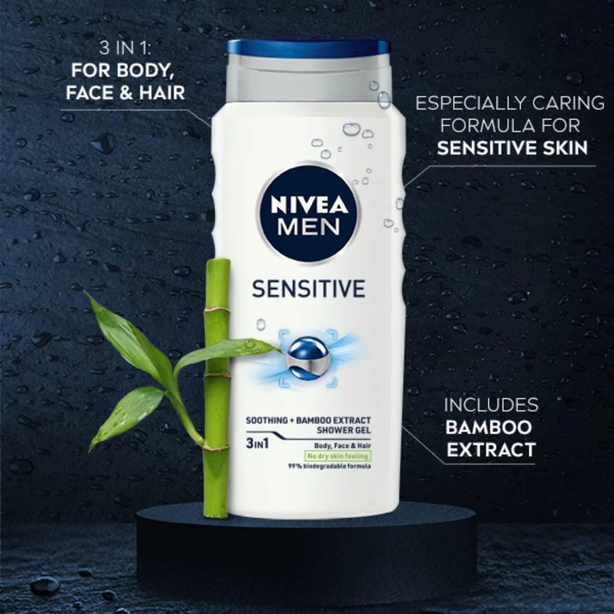 Sensitive Shower Gel And Sensitive Antiperspirant Spray XL Gift Pack, Set Of 2