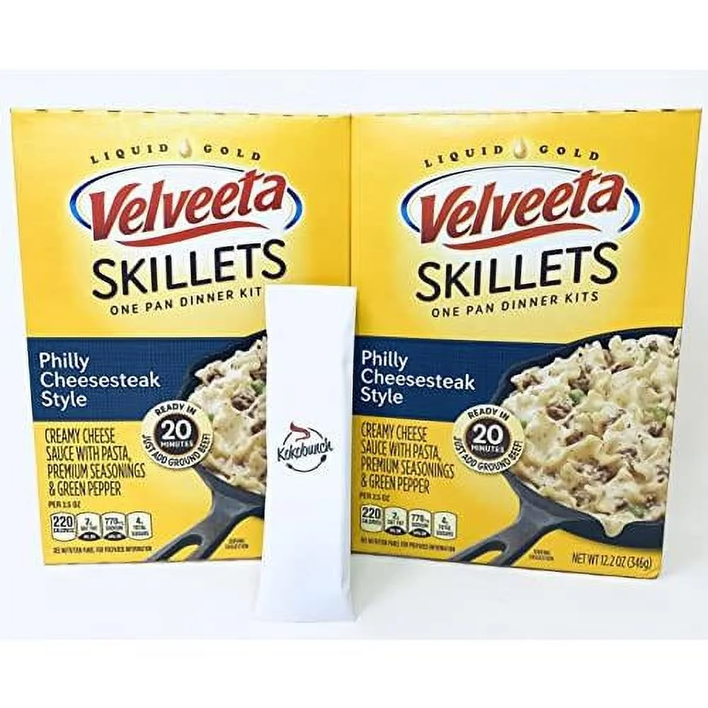 Velveeta Skillets Philly Cheesesteak With Kokobunch Kit 2 PACK