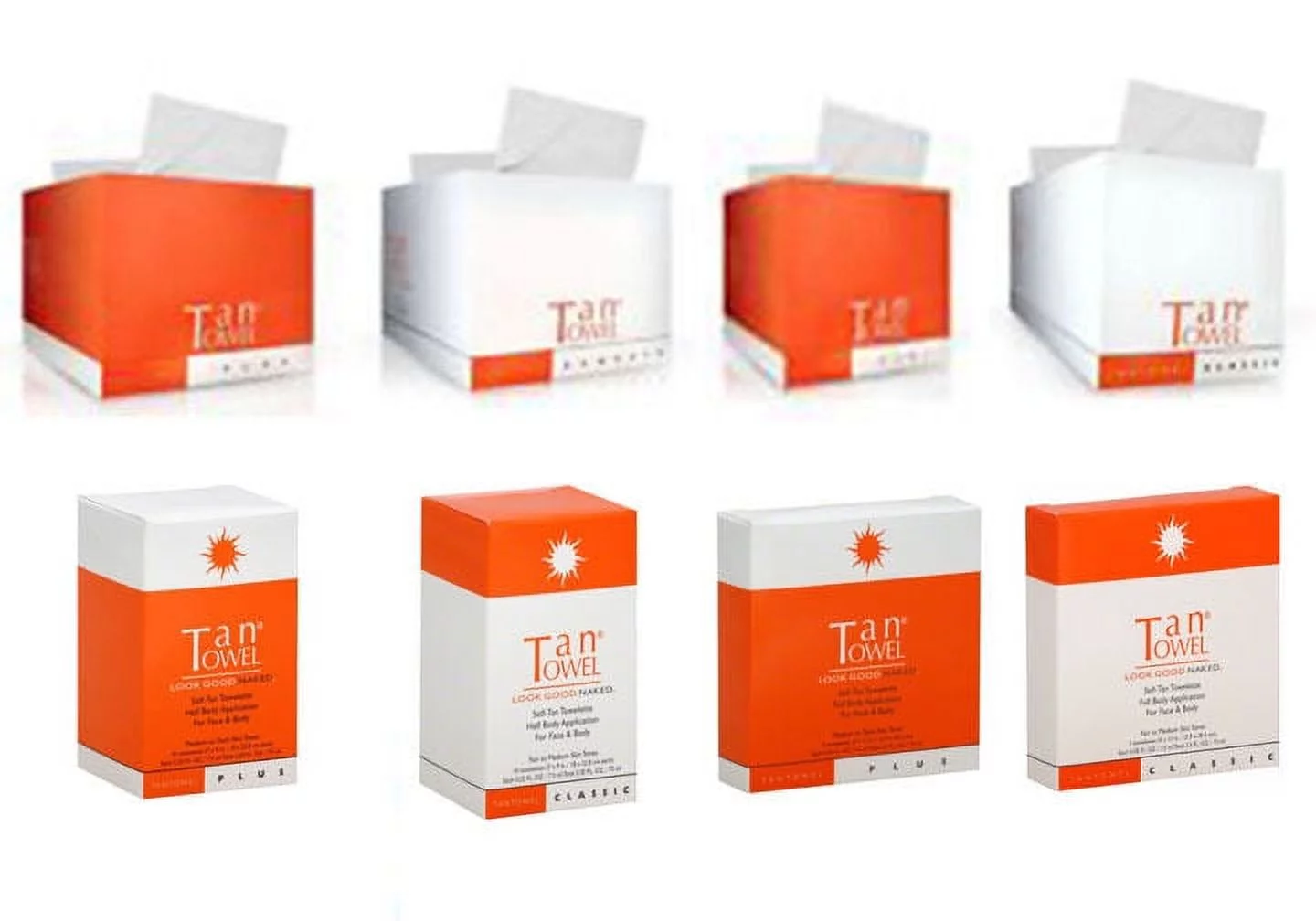 Tan Towel Towelettes Formulation Full Body Classic 30 Pack