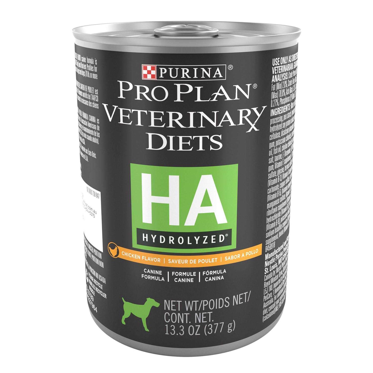 Purina Pro Plan Veterinary Diets HA Hydrolyzed Chicken Flavor Canine Formula in Sauce adult Wet Dog Food - Pet Supplies online store