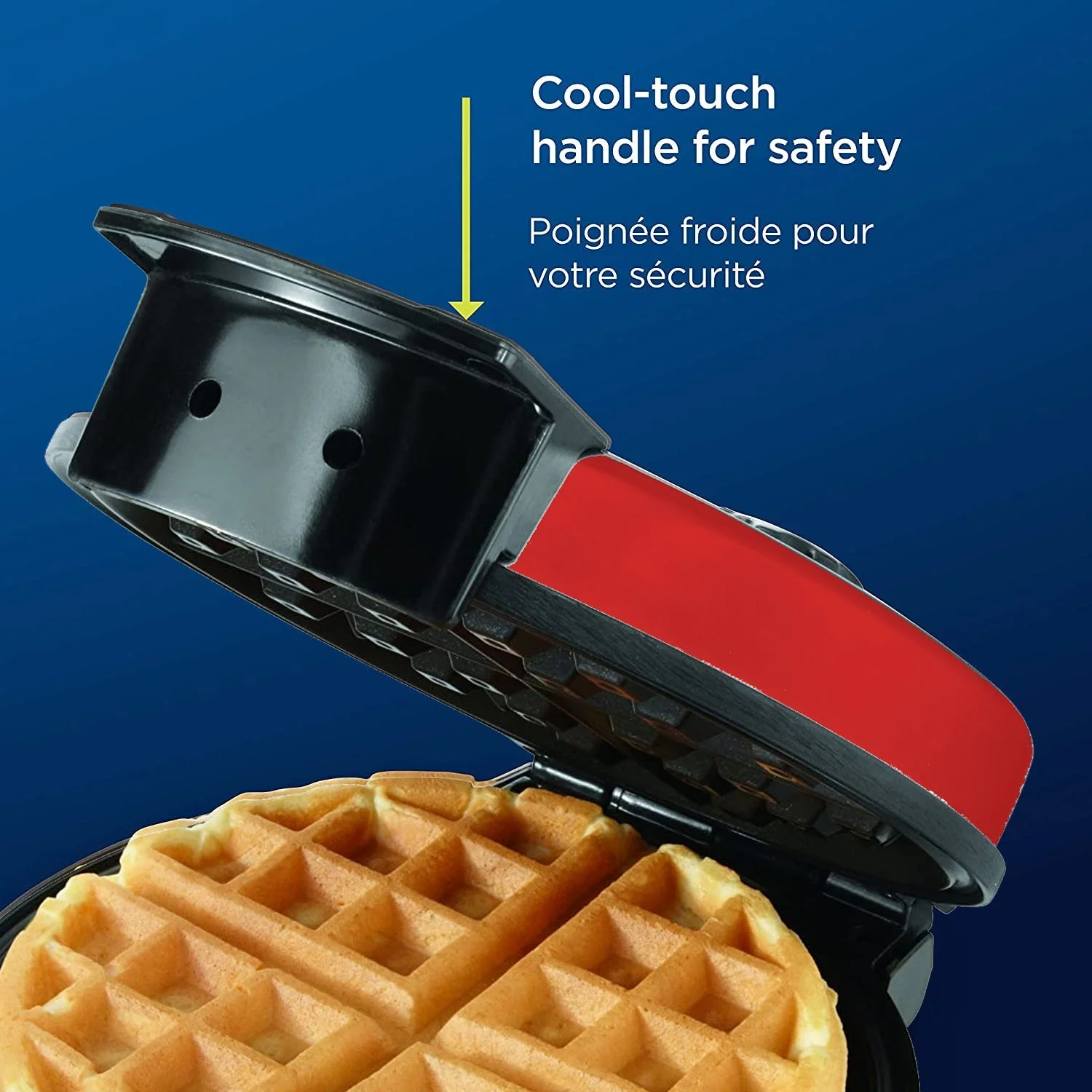 Oster CKSTWF2000RD Belgian Waffle Maker Red