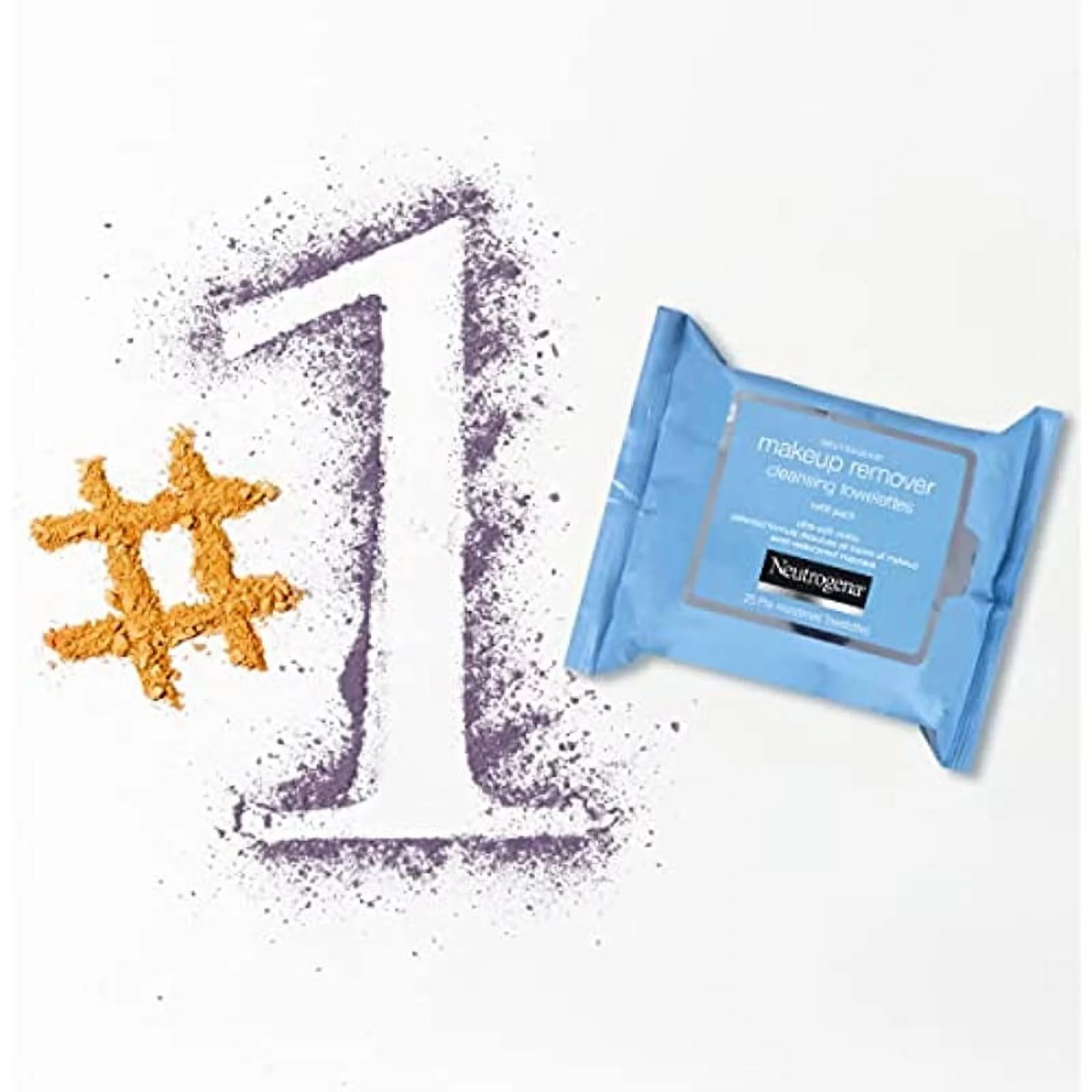 Neutrogena Day & Night Wipes, Makeup Remover Face Cleansing Towelettes & Night Calming Facial Cloths, 100% Plant Based Fibers Wipe Away Dirt, Alcohol-Free, 3 Packs of 25 ct, 75 ct