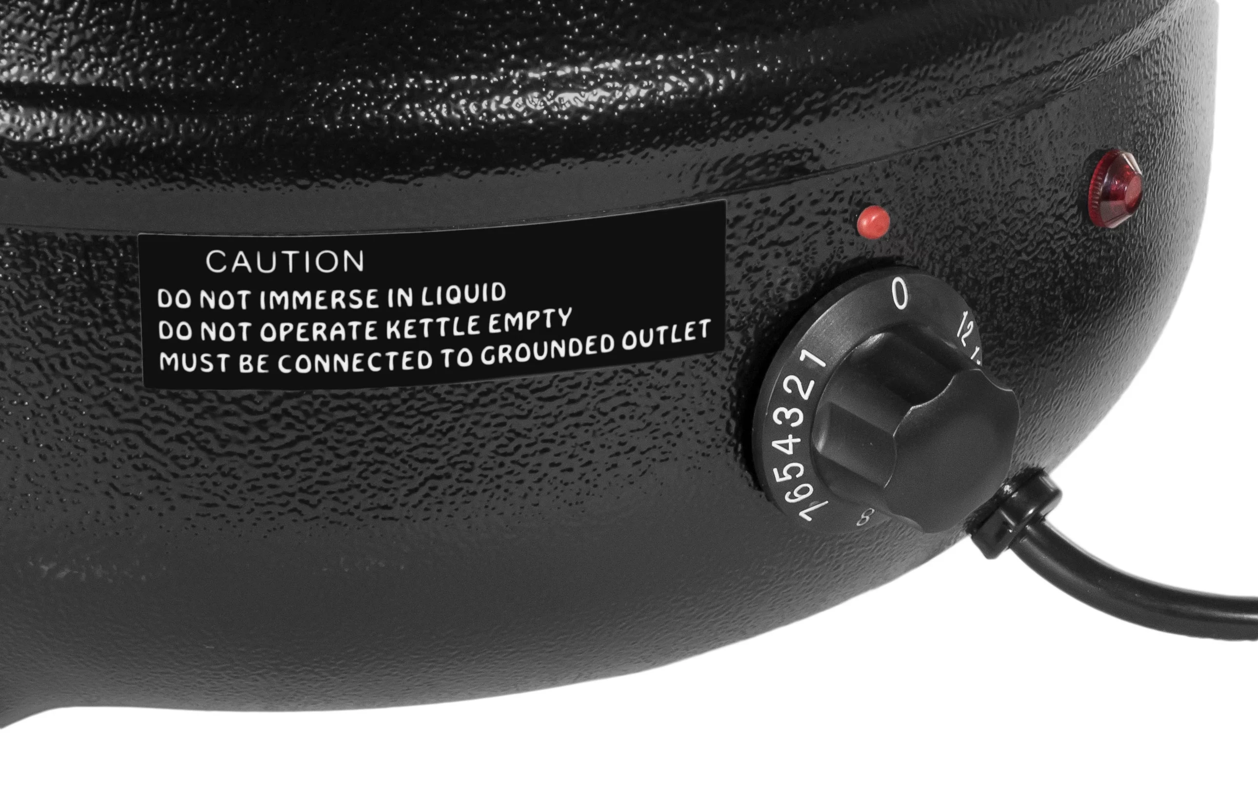 Commercial 10-1/2 qt. Black Soup Kettle, Each