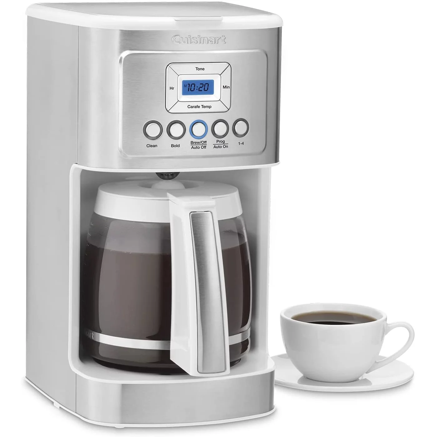 Restored Cuisinart Perfectemp™ 14 Cup Programmable Coffeemaker, Silver (Refurbished)
