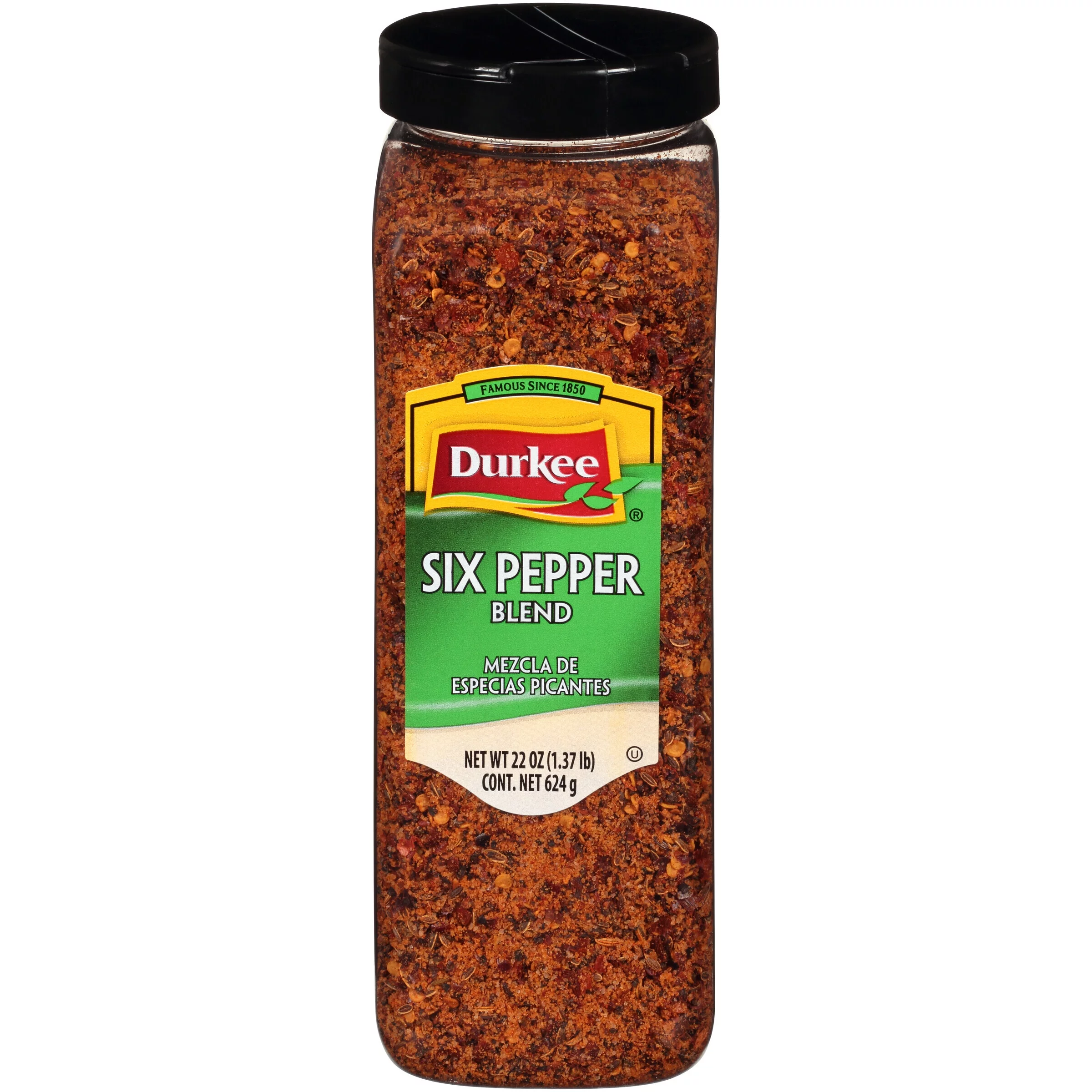 Durkee® Six Pepper Blend 22 oz. Shaker