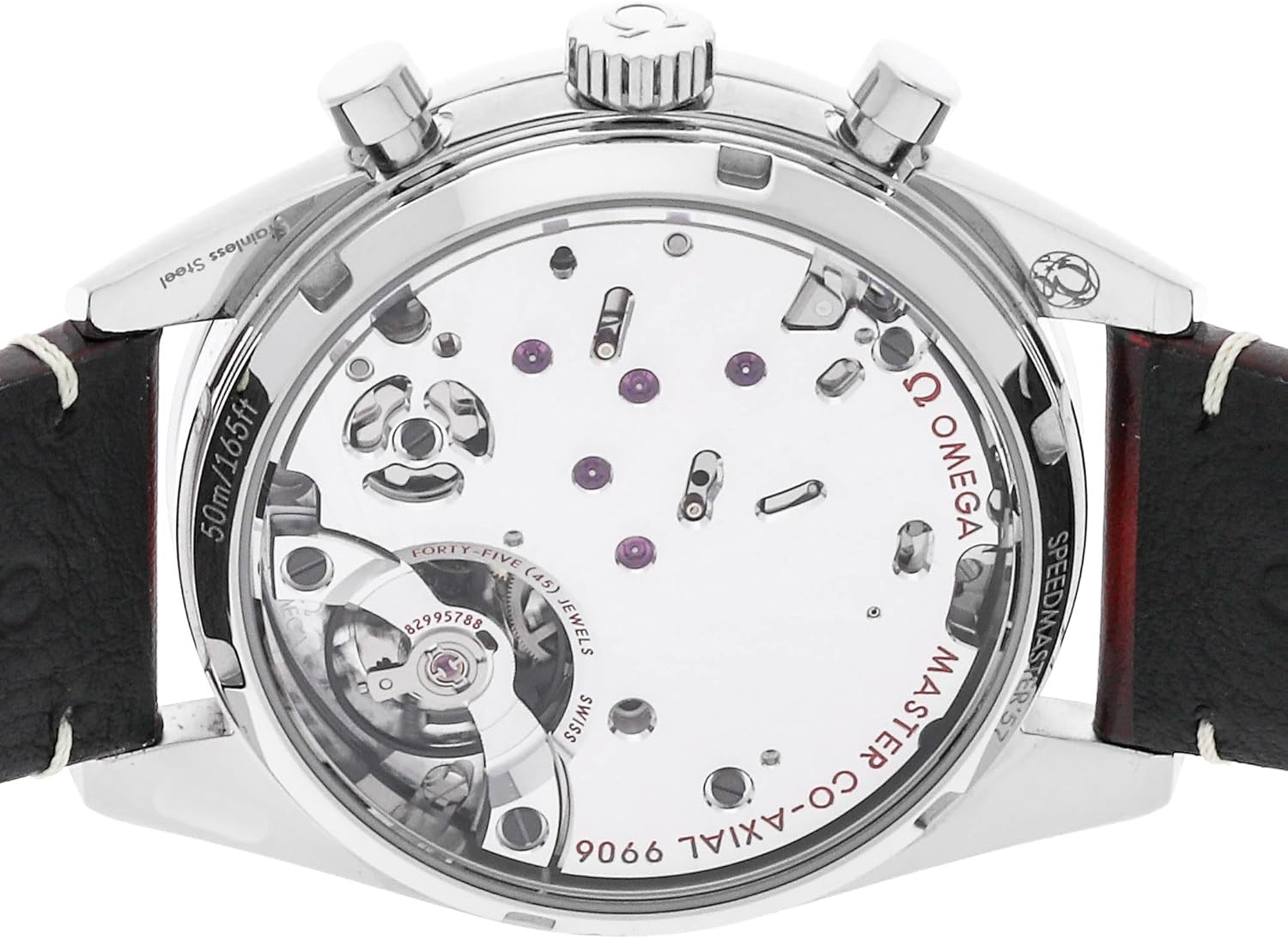 Omega Speedmaster Chronograph Automatic Red Dial Men's Watch 332.12.41.51.11.001