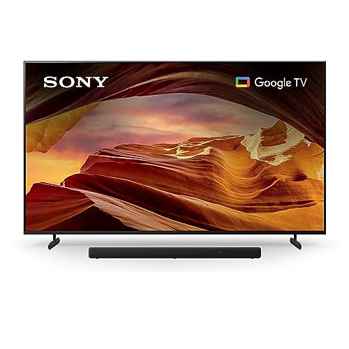 Sony 75 Inch 4K Ultra HD TV X77L Series: LED Smart Google TV KD75X77L- Latest Model, Black