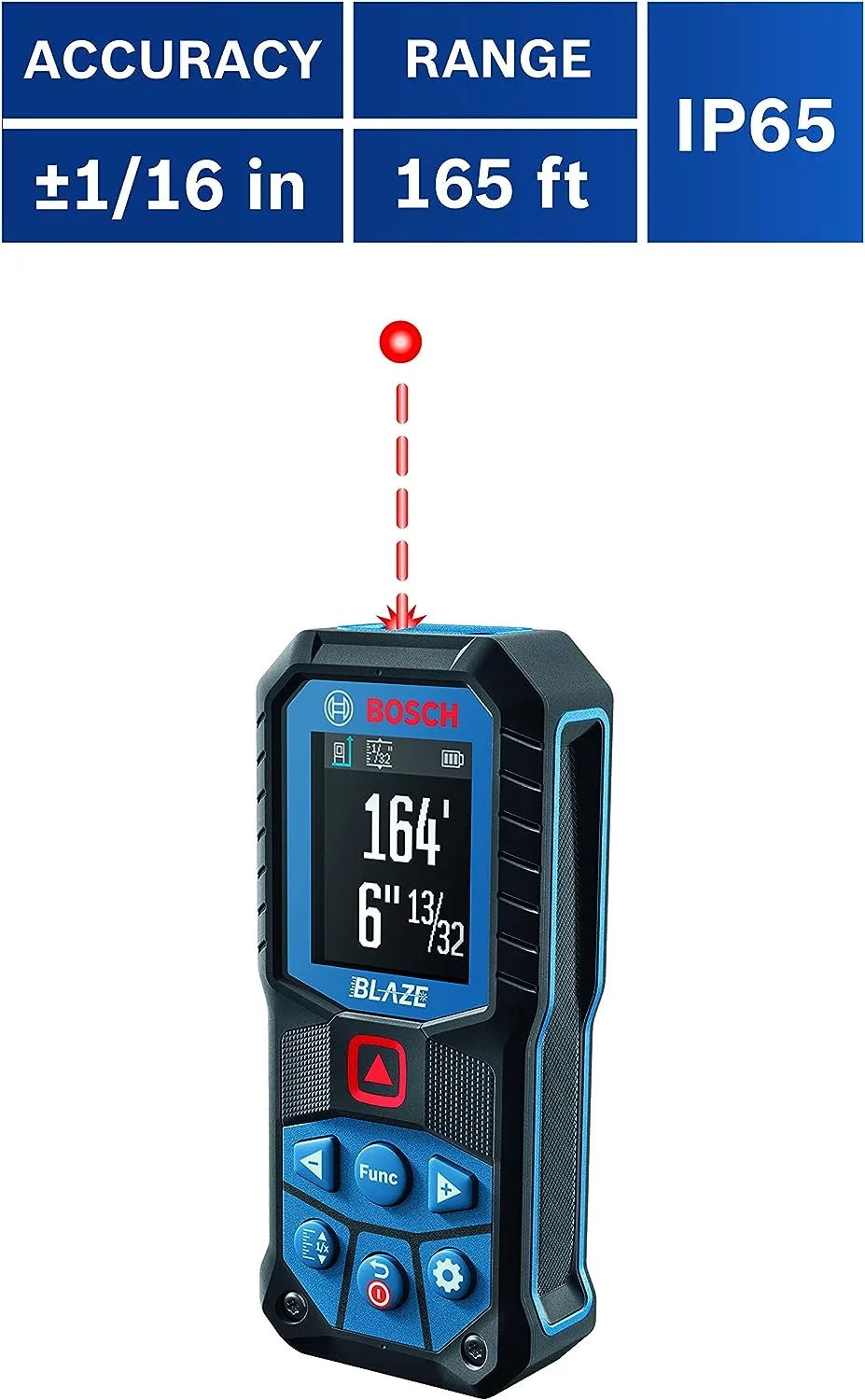 BOSCH GLM165-22 Blaze™ 165 Ft. Laser Measure