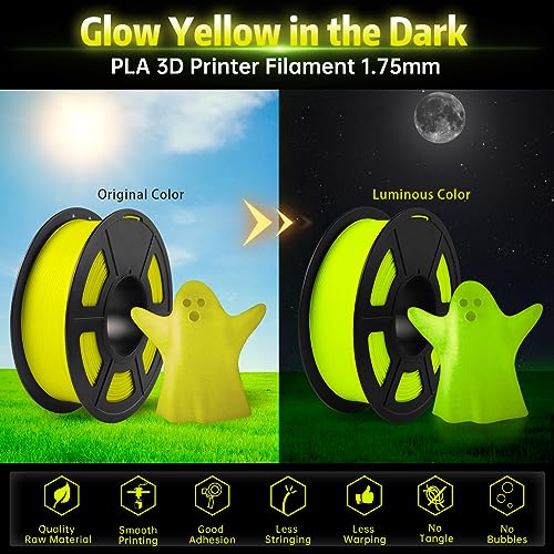 SUNLU Real Wood Fiber PLA Filament, Neatly Wound 1.75mm Dimensional Accuracy +/- 0.03mm, Fit Most FDM 3D Printers, 4kg in Total, 1kg per Spool, 4 Pack,（Wood+Fiber Cherry+Fiber Maple+Fiber Walnut）