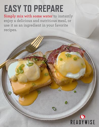 ReadyWise Emergency Food Supply - 104 Servings Variety Pack Bucket, Protein Meals, Dehydrated & Freeze Dried Food for Backpacking, Camping Essentials & Prepping Supplies, up to 25 Year Shelf Life