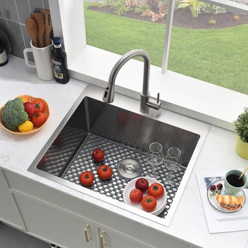 25 Inch Drop In Laundry Sink-Brovy 25