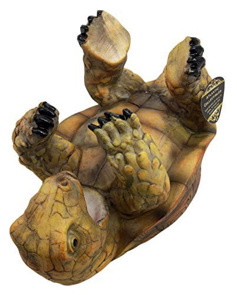 Atlantic Collectibles Tipsy Reptile Turtle Tortoise Wine Bottle Holder Caddy Figurine