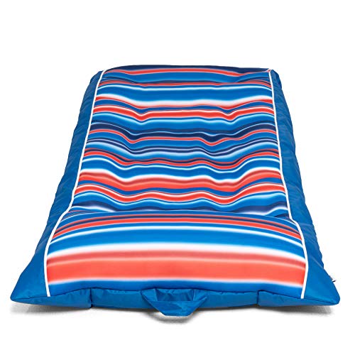 Big Joe Kona Hammock No Inflation Needed Pool Lounger with Headrest, Quick Draining Fabric, 4 feet Big