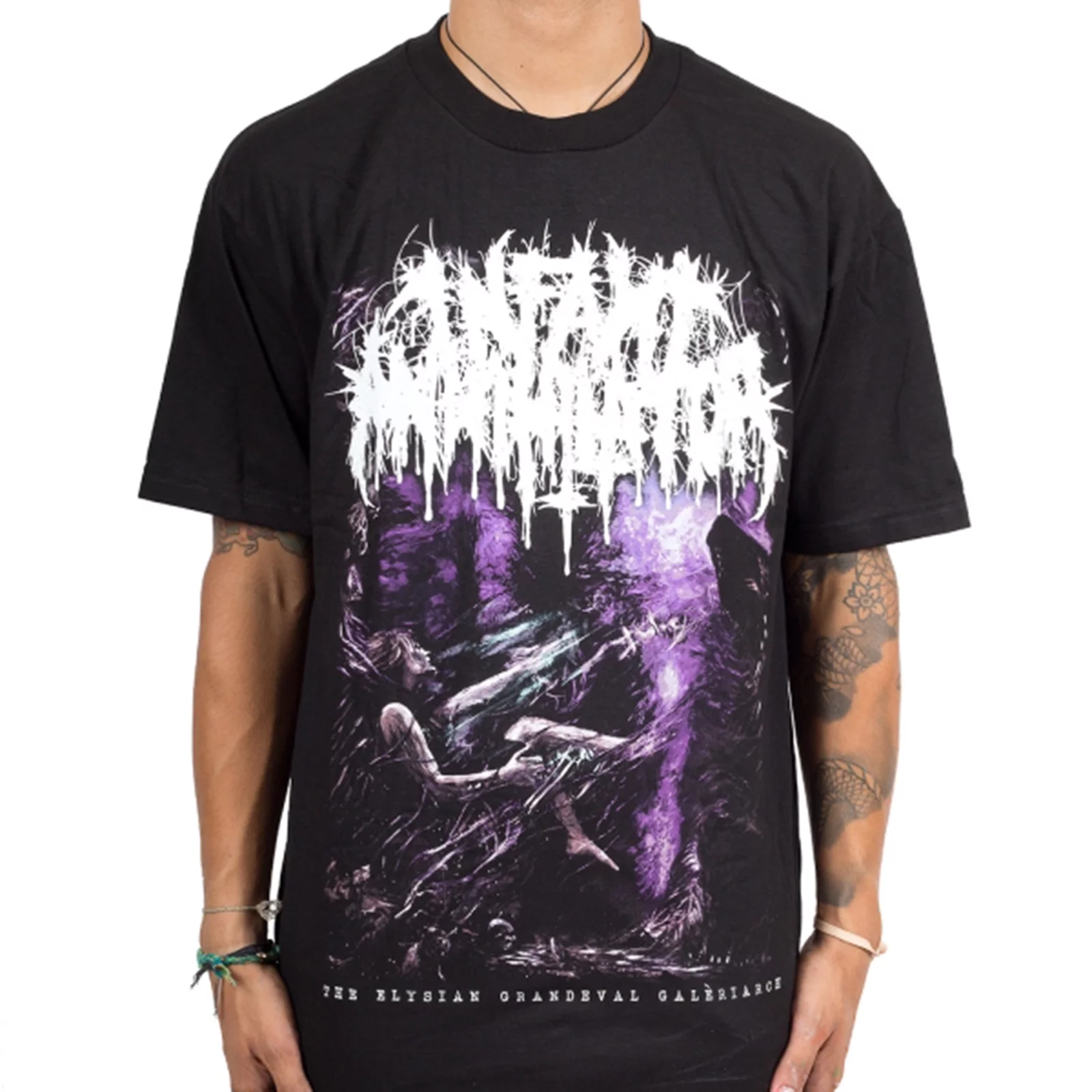 INFANT ANNIHILATOR Men's The Elysian Grandeval Galeriarch T-Shirt L