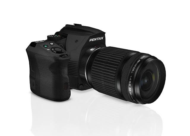 Pentax K-30 16.3 MP Digital SLR Camera - Black - DA L 18-55mm and 55-300mm Lenses