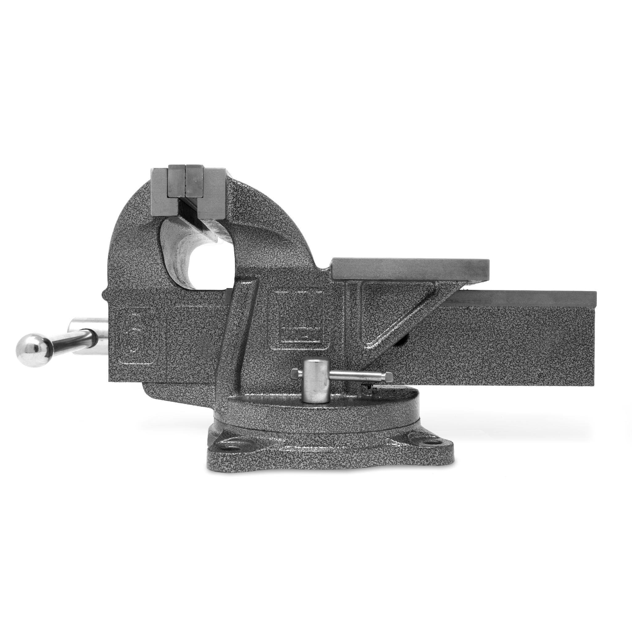 Wen 456BV 6-Inch Heavy Duty Cast Iron Bench Vise with Swivel Base