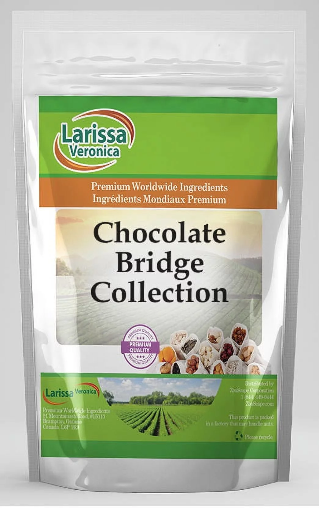 Larissa Veronica Chocolate Bridge Collection, (8 oz, 3-Pack, Zin: 524883)