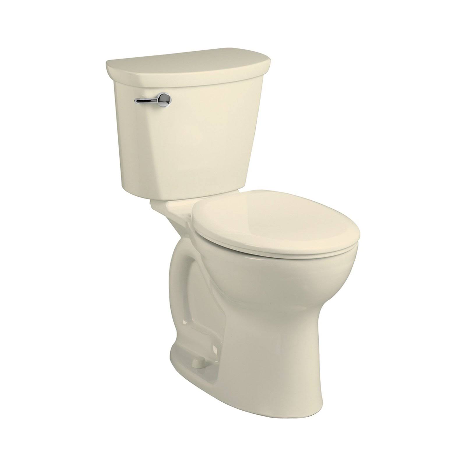 American Standard Cadet 1.6 GPF Round Front Toilet; Bone