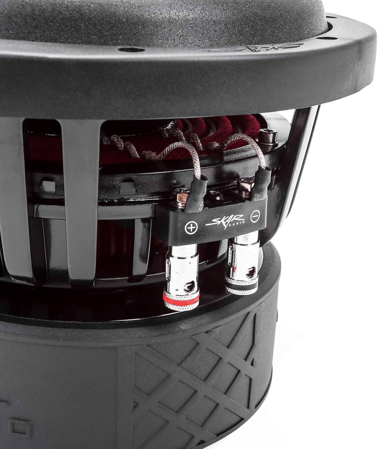 Skar Audio EVL-8 D4 8 1200 Watt Max Power Dual 4 Ohm Car Subwoofer