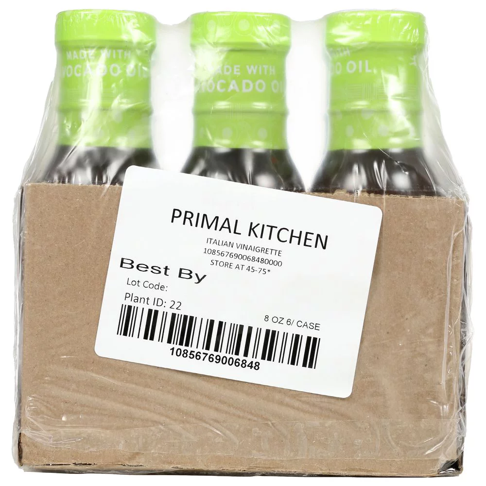Primal Kitchen Italian Vinaigrette & Marinade, 8 fl oz Pack Of 6