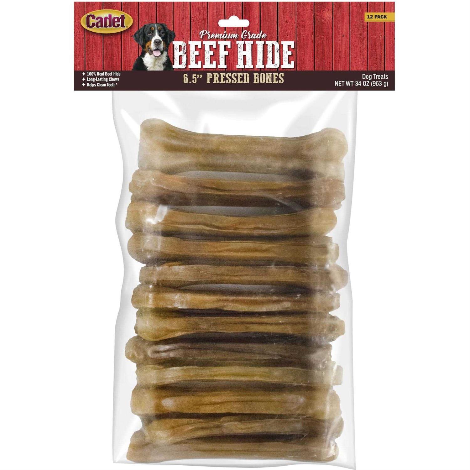 Cadet Pressed Rawhide Bones - Pet Supplies online store