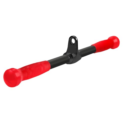 V-shaped Bar Straight Rotating Bar Curl LAT Pull Down Bar D Handle Double D Row Handle With PU Grip Environmentally Odorless, Lat Pulldown Attachments Cable Machine Attachment for Home Gym