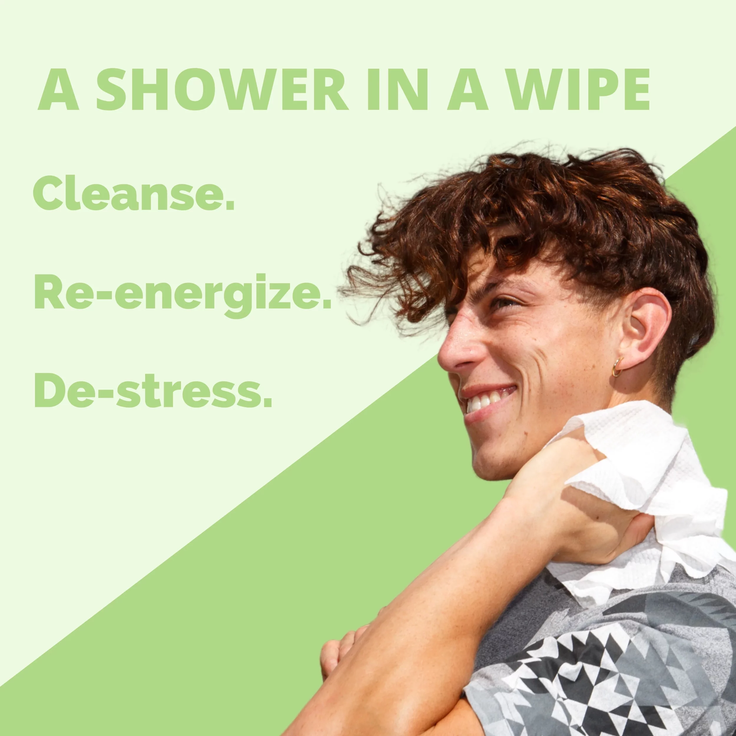 The Body Wipe (Cucumber) - 20 Count - 2 pack