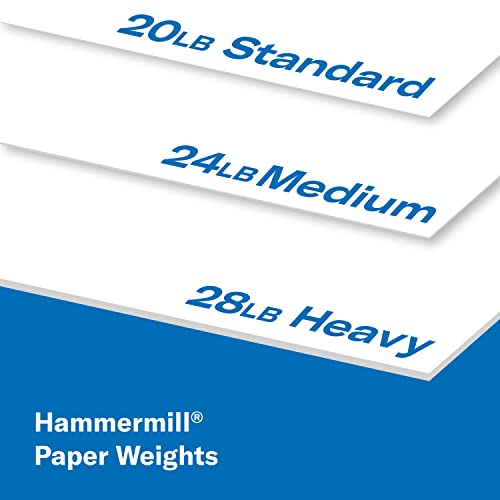 Hammermill Printer Paper, Tidal 20 lb Copy Paper, 8.5 x 11-1 Ream (500 Sheets) - 92 Bright, Made in the USA