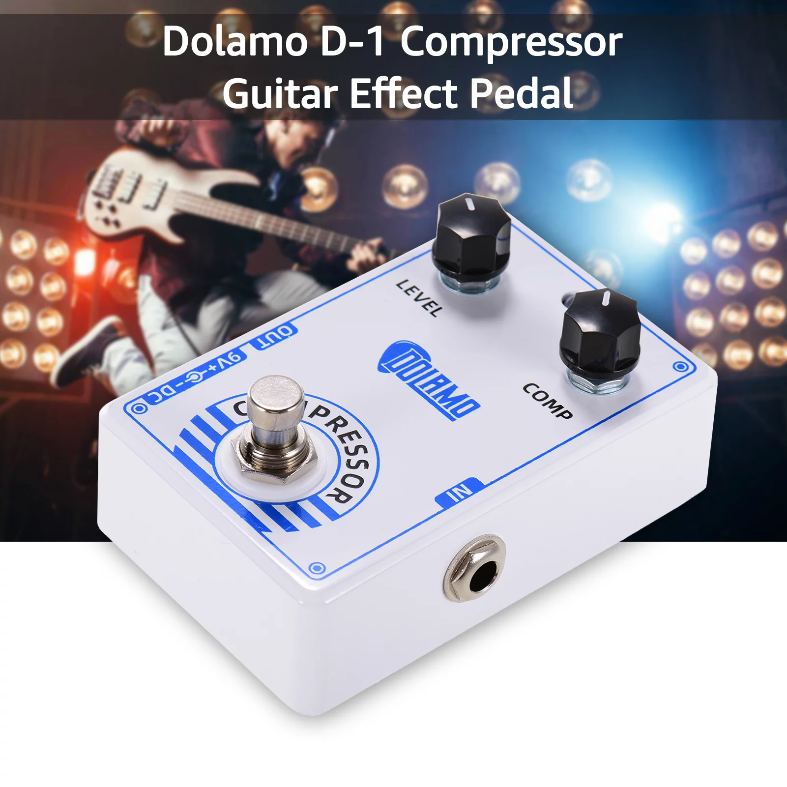 Dolamo Effect maker,Compr Or Pedal Chubby Comp Pedal D-1 Chubby Comp Pedal Compressor Pedal Huiop Buzhi