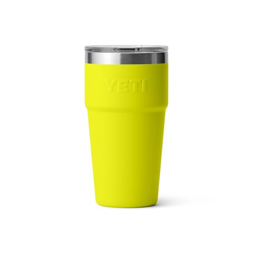 YETI Rambler 20 oz Stackable Tumbler, Stainless Steel, Vacuum Insulated with MagSlider Lid