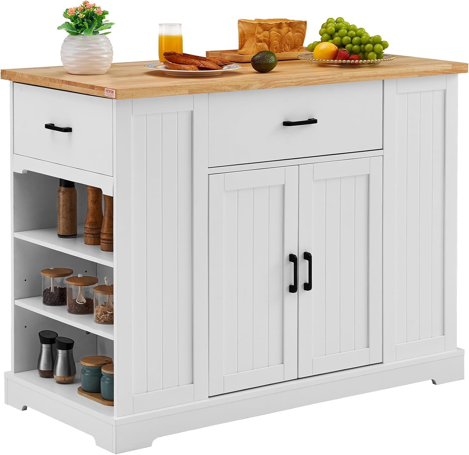 VEVOR Kitchen Island Cart, 46