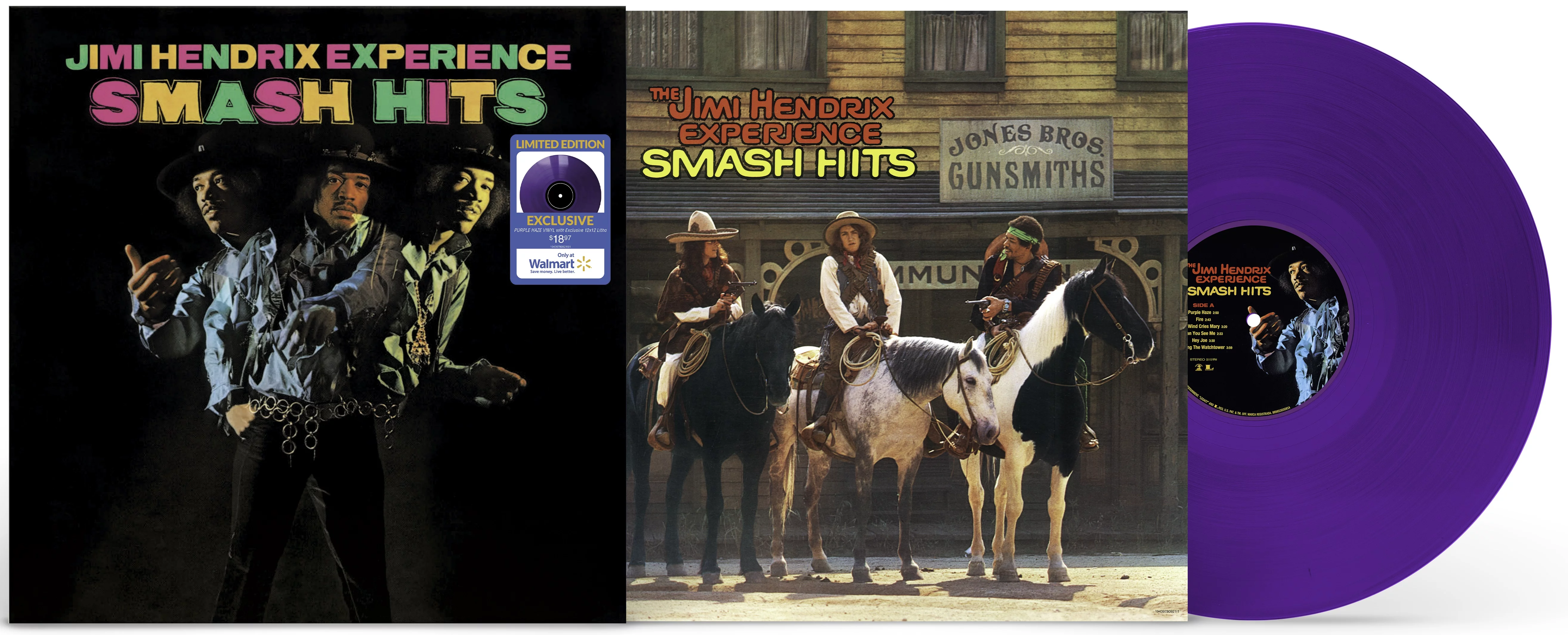 The Jimi Hendrix Experience - Smash Hits (Walmart Exclusive) - Vinyl