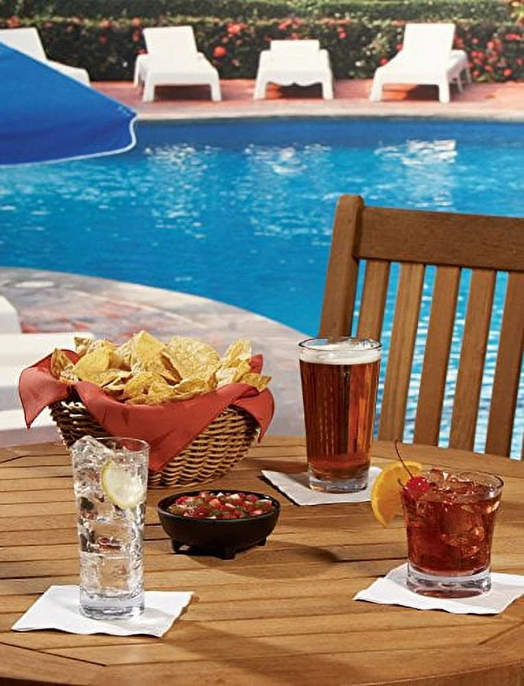 Carlisle Alibi Pint Glass, 16oz, Clear, 24 Pack