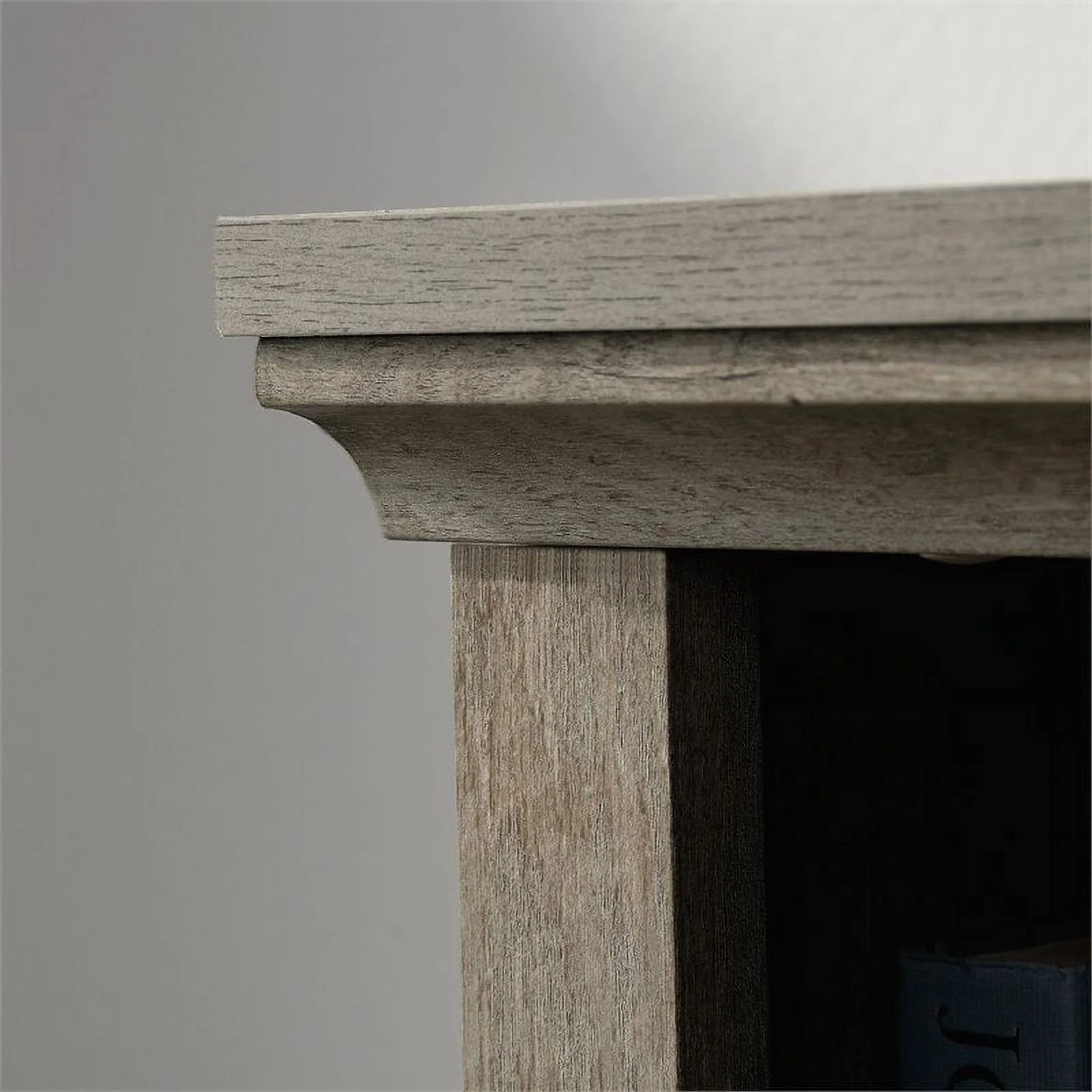 Home Square 3 Piece Set with 3-Shelf Bookcase L-Shape Computer Desk Coffee Table