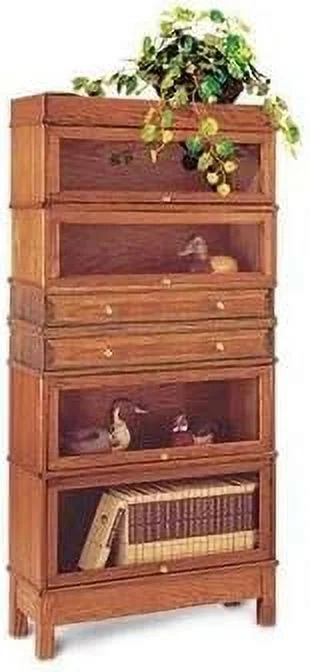 STORERS Barrister Bookcase Kit, 14 Inch Barrister Cabinet