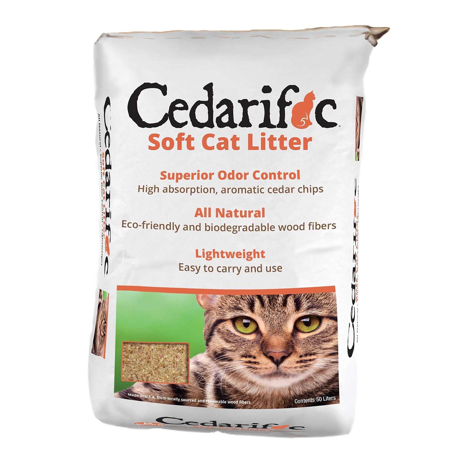 Cedarific Natural Cedar Chips Cat Litter - Pet Supplies online store