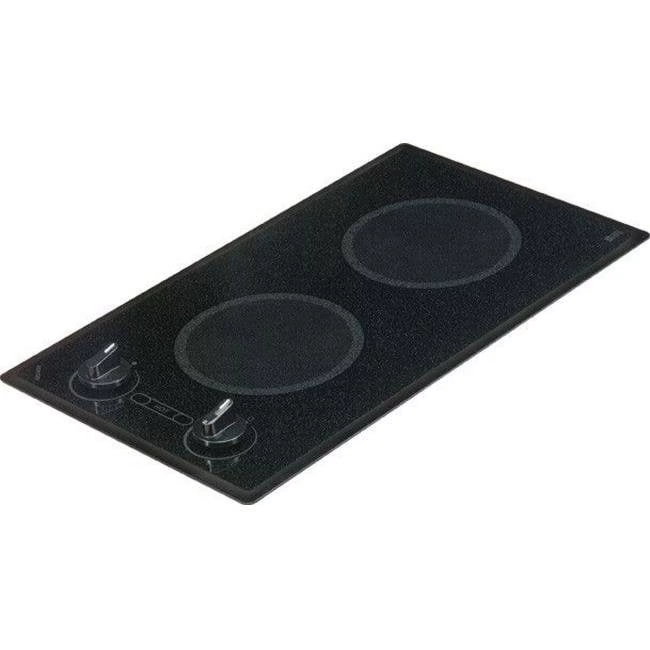 Mediterranean Series 2-burner Trimline Cooktop- black with analog control- two 6 .50 inch 208V UL