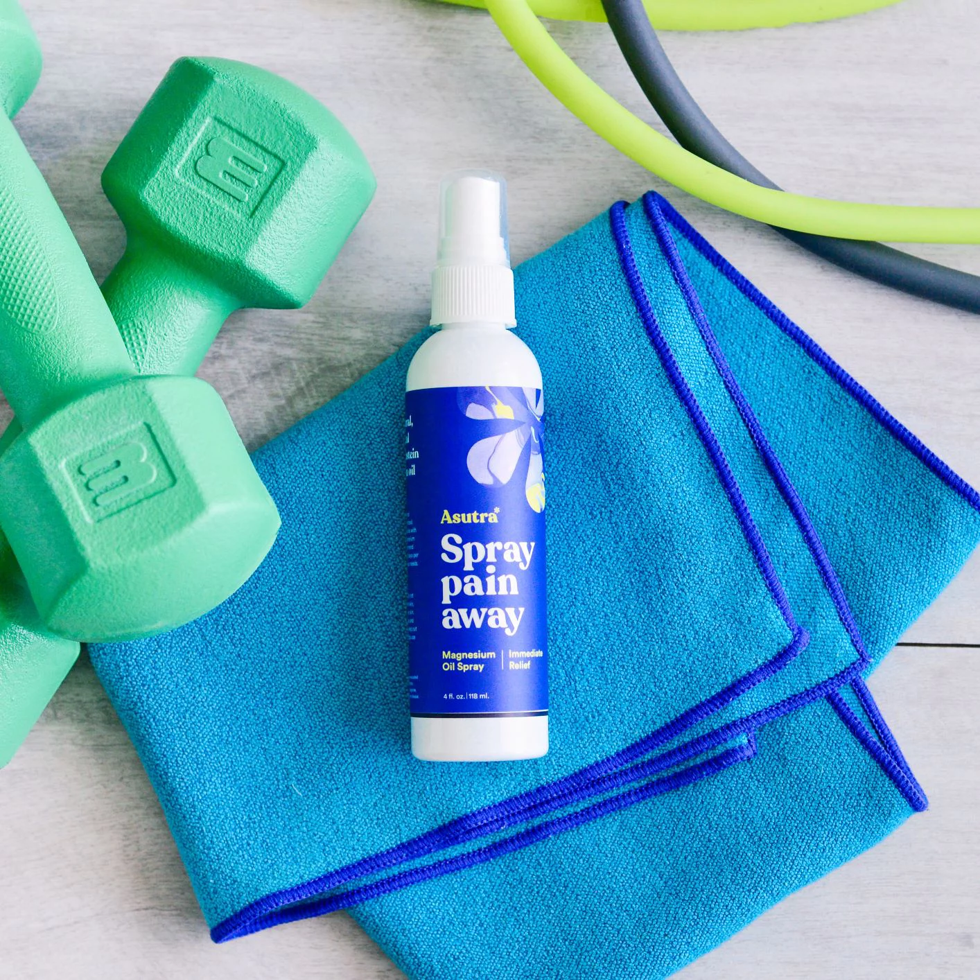 Asutra, Pure Zechstein All-Natural Magnesium Oil Spray, 4 oz. Bottle