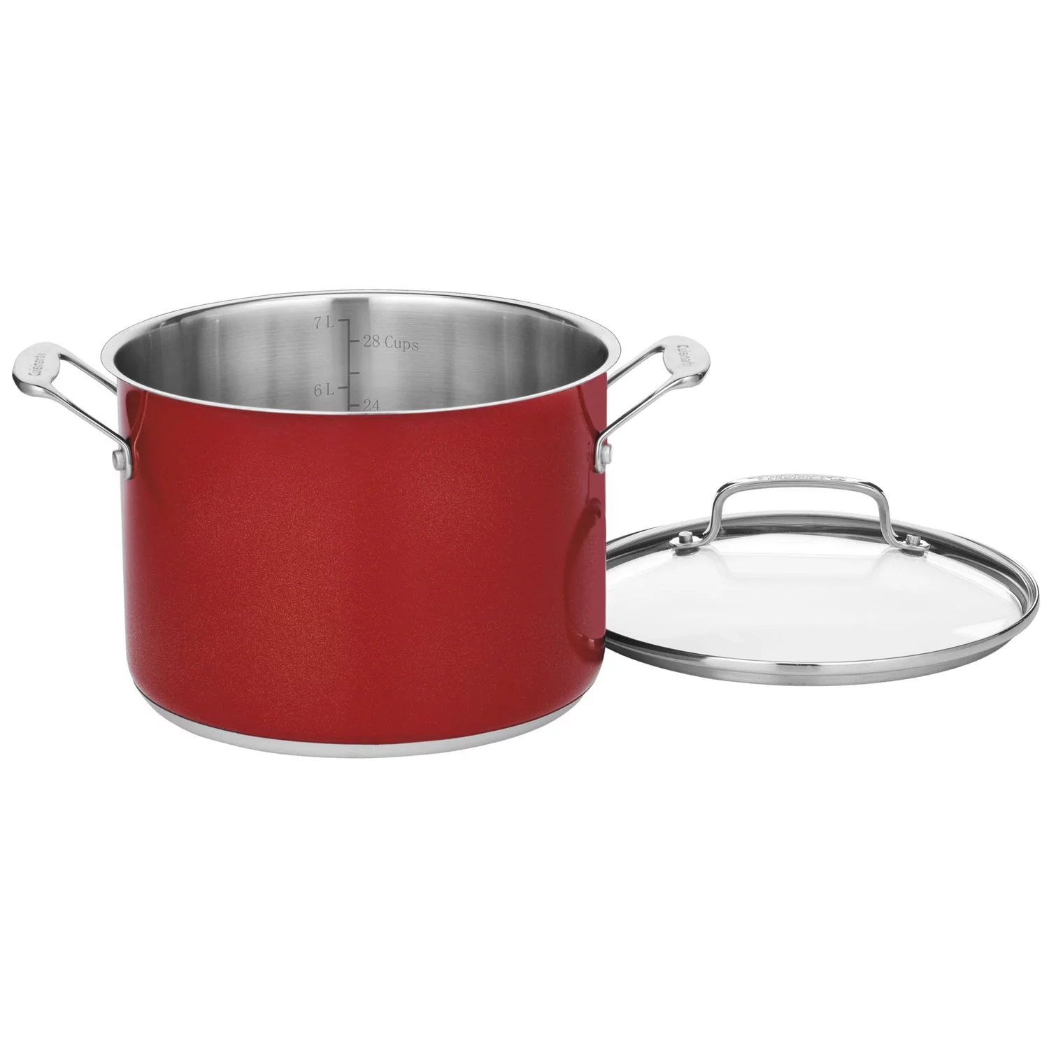 Cuisinart Chef's Classic Stainless Steel 11 Pc. Set - Metallic Red