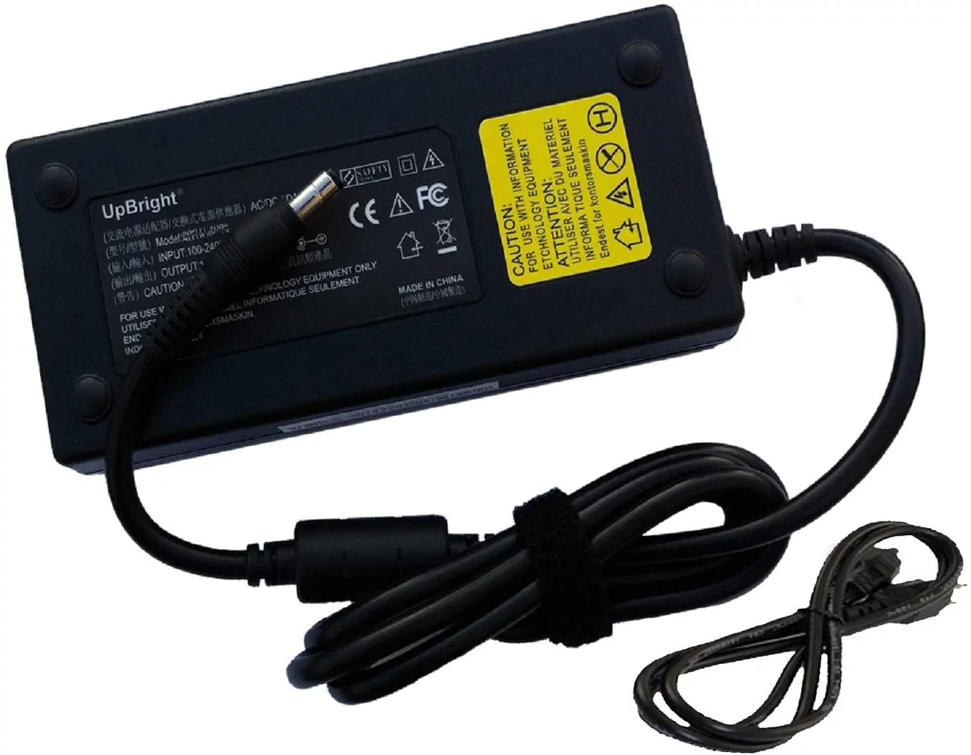 UPBRIGHT NEW Global AC / DC Adapter For Gigabyte Aorus ADP-230EB T ADP-230EBT Delta Power Supply Cord Cable PS Charger Mains PSU (7.4*5.0mm with pin inside.)