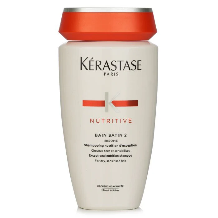Kerastase Nutritive Bain Satin 2 Exceptional Nutrition Shampoo (For Dry, Sensitised Hair) 250ml/8.5oz