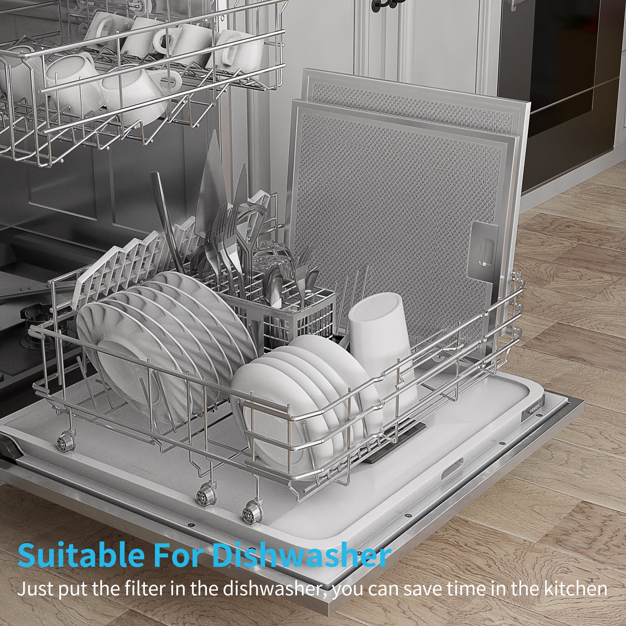 HisoHu Under Cabinet Range Hood 36 Inch with 900-CFM, 4 Speed Gesture Sensing&Touch Control Panel, Stainless Steel Kitchen Vent