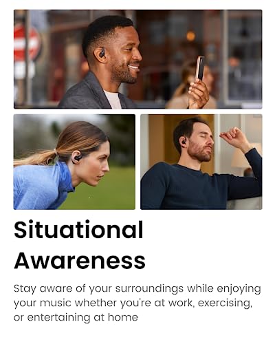 SHOKZ OpenFit Over Ear Bluetooth headphones