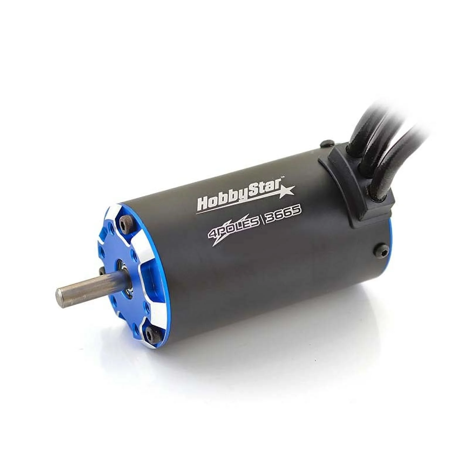 HobbyStar 3665 V2 4-Pole Brushless Motor, Temperature Protection - 2750KV 1/10 RC Car